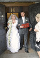 Ceremonia �lubna, reporta� z Ko�cio�a